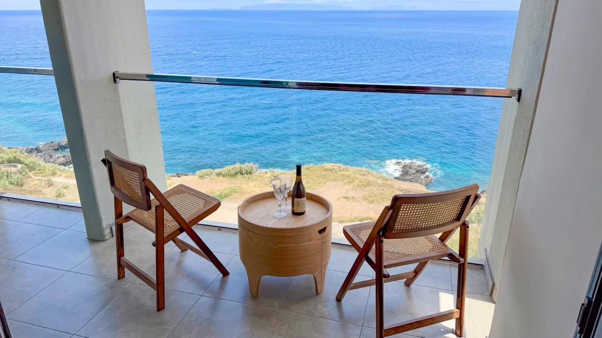 The balcony over the Atlantic at Horizon Living